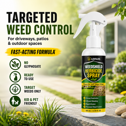 🌿🔥Fast-Acting Weed & Grass Killer Spray – Visible Results in Hours