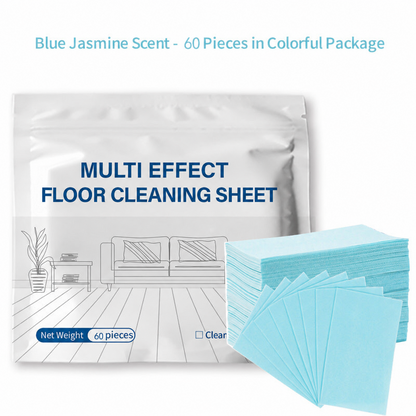 Multi-Effect Floor Cleaning Sheets 60-Pieces