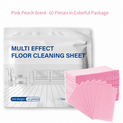 Multi-Effect Floor Cleaning Sheets 60-Pieces