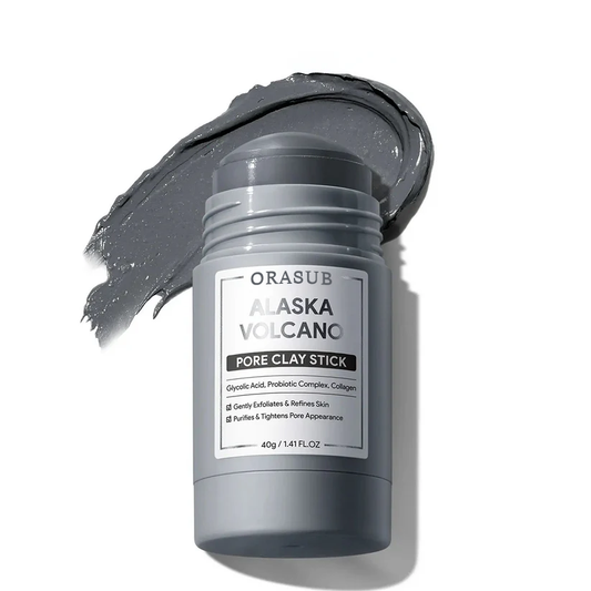 🔥 Last day! 60% ORASUB Alaska Volcano Pore Clay Stick Cleansing Blackhead Remover Face Mask Stick