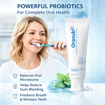 Orasub™| Probiotic Oral Care, Reimagined Brush With Purpose, Give With Every Order