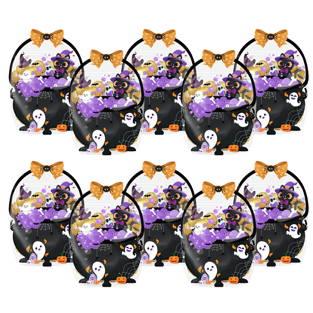The Purple Black Cat Ghost 10pcs