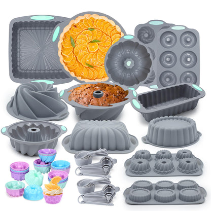 🔥25/46/71-Piece Silicone Baking Set