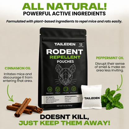 Natural Groundhog Repellent Pouches — Protect Your Yard & Garden