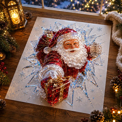 🎄 ✨Limited-Time Christmas Window Decals — 3D Shattered-Glass Effect