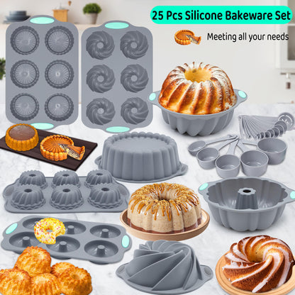 🔥25/46/71-Piece Silicone Baking Set