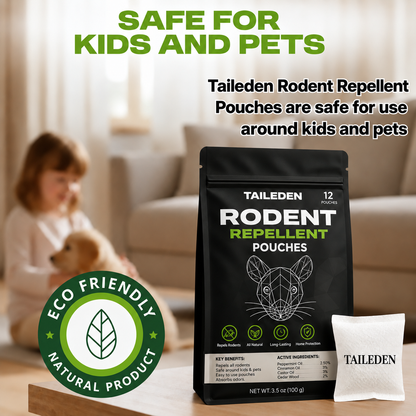 Natural Groundhog Repellent Pouches — Protect Your Yard & Garden