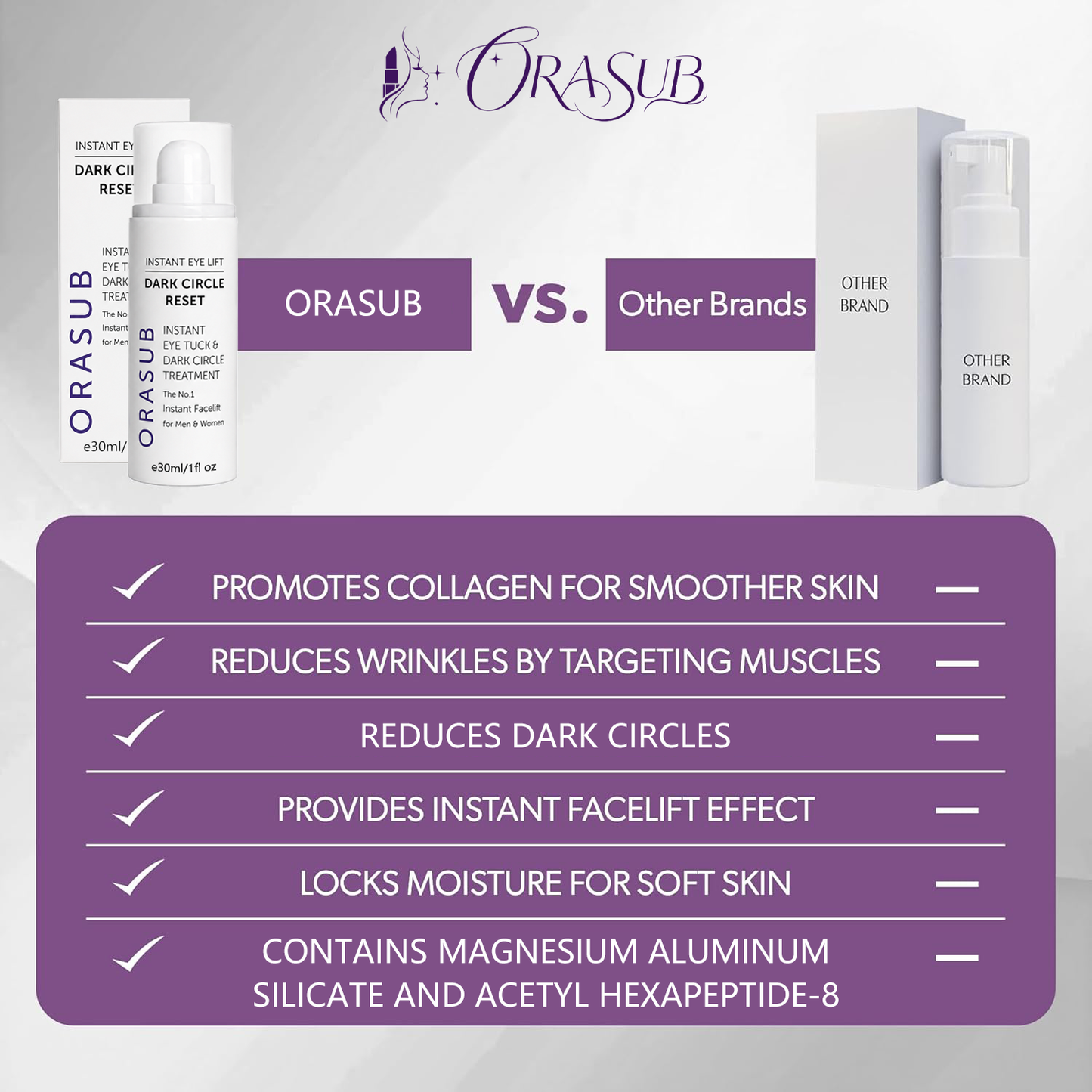 🔥 Last day! 60% discount!! ORASUB Miracle Peptide Instant Firming Anti-Aging Facial Essence Lotion